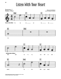 Listen With Your Heart von Alan Menken (Download) 