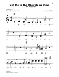 Get Me To The Church On Time von Alan Jay Lerner (Download) 