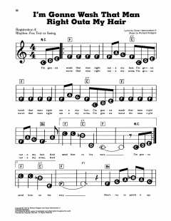 I'm Gonna Wash That Man Right Outa My Hair von Richard Rodgers (Download) 