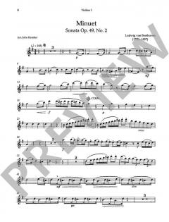 Klassische Stücke für Streichquartett im Alle Noten Shop kaufen