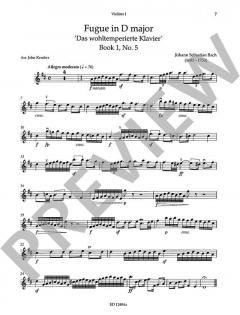 Barocke Stücke für Streichquartett im Alle Noten Shop kaufen