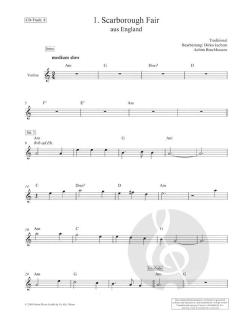 Swinging Folksongs For Violin im Alle Noten Shop kaufen