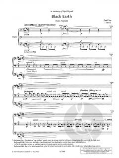 Black Earth op. 8 von Fazil Say 