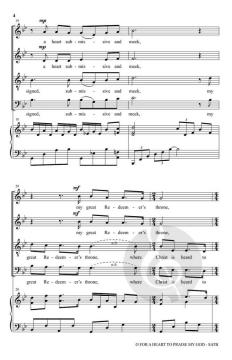 O For A Heart To Praise My God von Heather Sorenson 