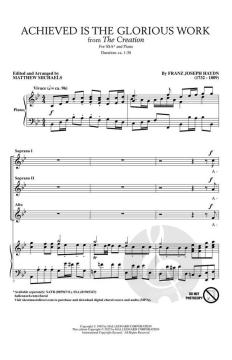 Achieved Is the Glorious Work von Joseph Haydn 