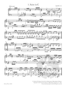 Sämtliche Clavier- und Orgelwerke 1: Suiten und Variationen von Dietrich Buxtehude 