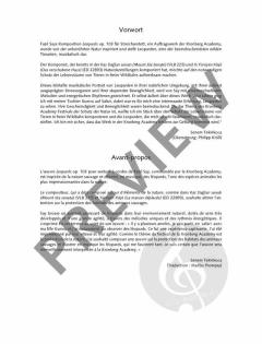 Leopards op. 103  von Fazil Say 