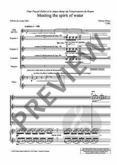 Meeting the spirit of water  von Thierry Pécou 