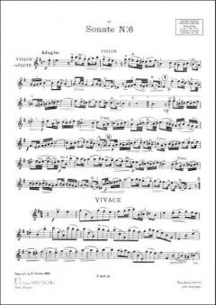 6. Sonate e-Moll op. 3 von Jean-Marie LeClair 