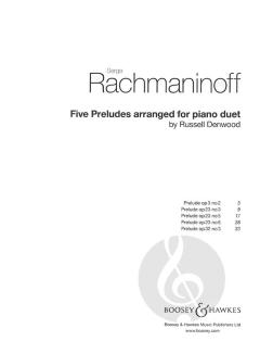 5 Preludes von Sergei Rachmaninow 