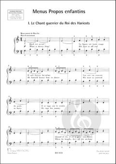 Menus propos Enfantins von Erik Satie 