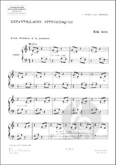 Enfantillages Pittoresques von Erik Satie 
