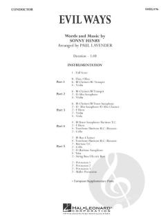 Evil Ways von Santana 