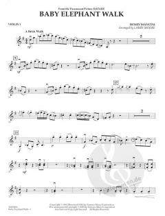 Baby Elephant Walk von Henry Mancini 