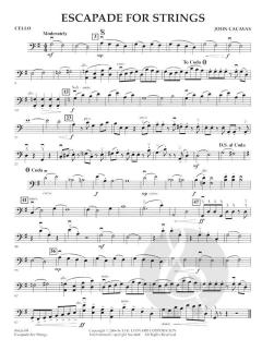 Escapade for Strings von John Cacavas 