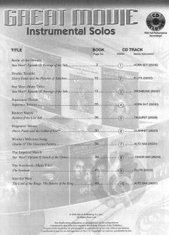 Great Movie Instumental Solos 