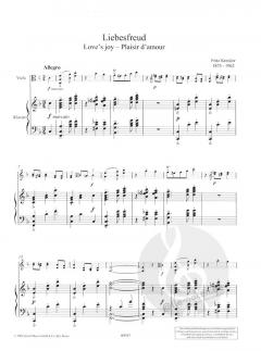 Liebesfreud - Liebesleid von Fritz Kreisler 