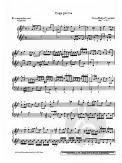 Leichte Fugen mit kleinen Stücken TWV 30:21-26 von Georg Philipp Telemann 