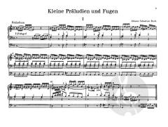 Kleine Präludien und Fugen BWV 553-560 von Johann Sebastian Bach 