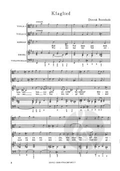 Mit Fried und Freud ich fahr dahin / Klaglied, BuxWV 76a/76b (Dietrich Buxtehude) 