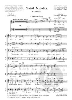Saint Nicolas op. 42 (Benjamin Britten) 