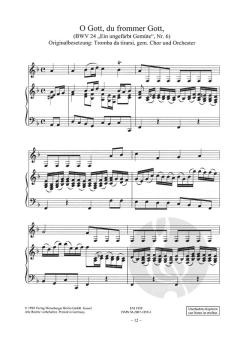 Vier Kantatensätze für Trompete und Orgel von Johann Sebastian Bach im Alle Noten Shop kaufen