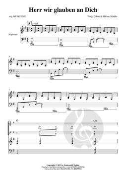 Herr wir glauben an Dich von Hanjo Gäbler (Download) 