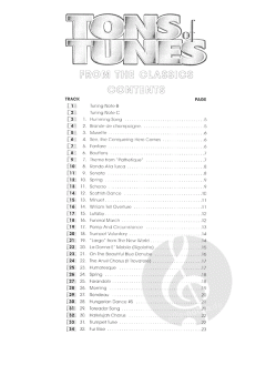 Tons of Tunes from the Classics 