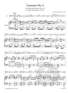 Konzert Nr. 4 für Cello und Orchester op. 65 in G-Dur im Alle Noten Shop kaufen