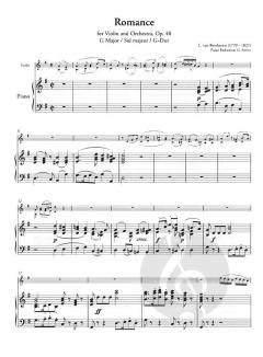 2 Romanzen op. 40 und op. 50 für Violine und Orchester im Alle Noten Shop kaufen