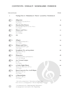 Play Mozart von Wolfgang Amadeus Mozart 