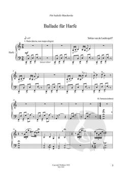 Ballade op. 87 von Tobias van de Locht 