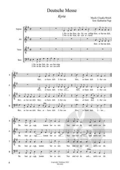 Deutsche Messe von Claudia Mnich 