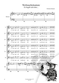 Es begab sich aber - Weihnachtskantate von Felicitas Kukuck 