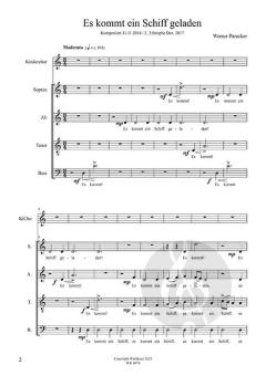 Es kommt ein Schiff geladen von Werner Parecker 