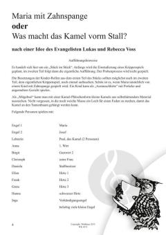 Maria mit Zahnspange oder Was macht das Kamel vorm Stall von Rebecca Voss 