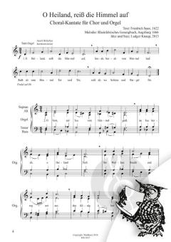 O Heiland, reiß die Himmel auf von Ludger Knaup 