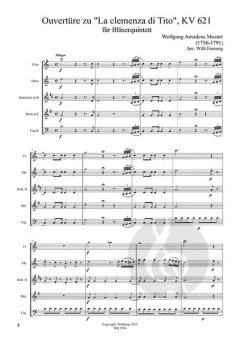 Ouvertüre zu La clemenza di Tito, KV 621 von Wolfgang Amadeus Mozart 