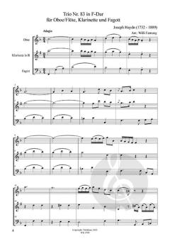 Trio Nr. 83 von Joseph Haydn 
