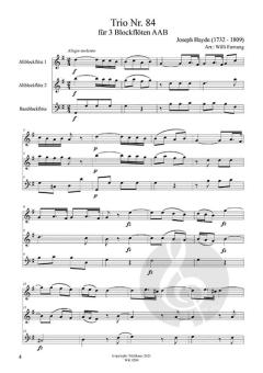 Trio Nr. 84 von Joseph Haydn 