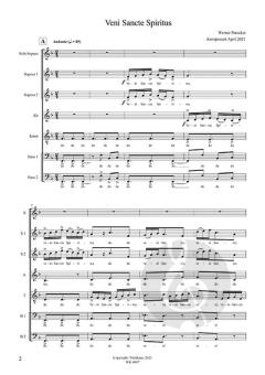 Veni Sancte Spiritus - Pfingstsequenz von Werner Parecker 