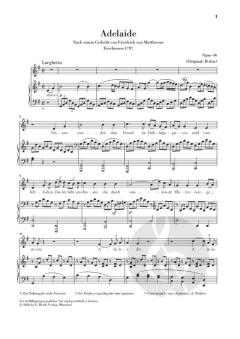 Adelaide op. 46 von Ludwig van Beethoven 