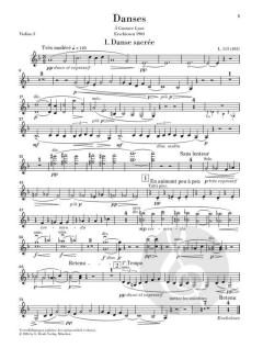 Danses von Claude Debussy 