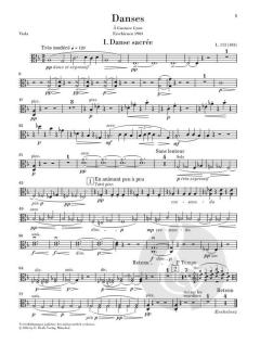 Danses von Claude Debussy 