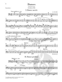 Danses von Claude Debussy 