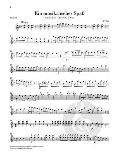 Ein musikalischer Spaß KV 522 von Wolfgang Amadeus Mozart 