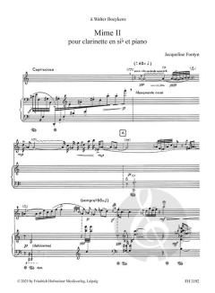 Mime II von Jacqueline Fontyn 