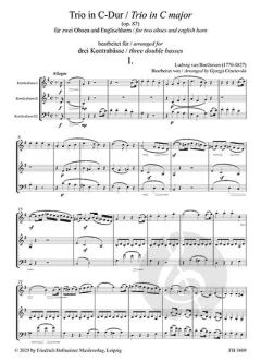 Trio in C-Dur, op. 87 von Ludwig van Beethoven 