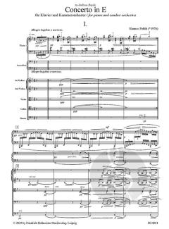 Concerto in E von Hannes Pohlit 