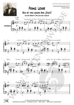 Dein ist mein ganzes Herz (Thema) von Franz Lehár 